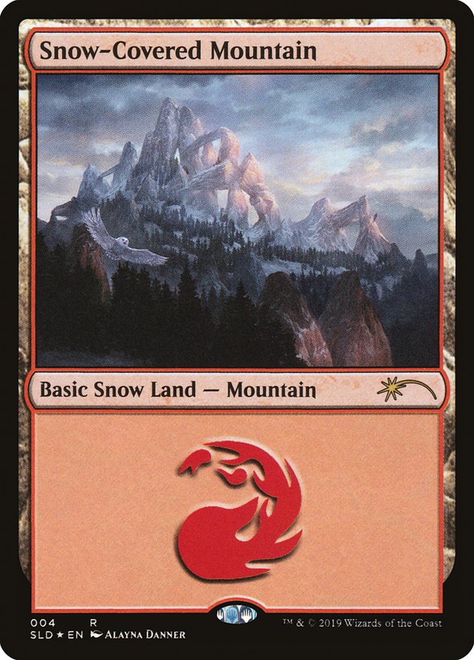 Snow-Covered Mountain (004) [Secret Lair Drop Series] | Empire Gaming NC