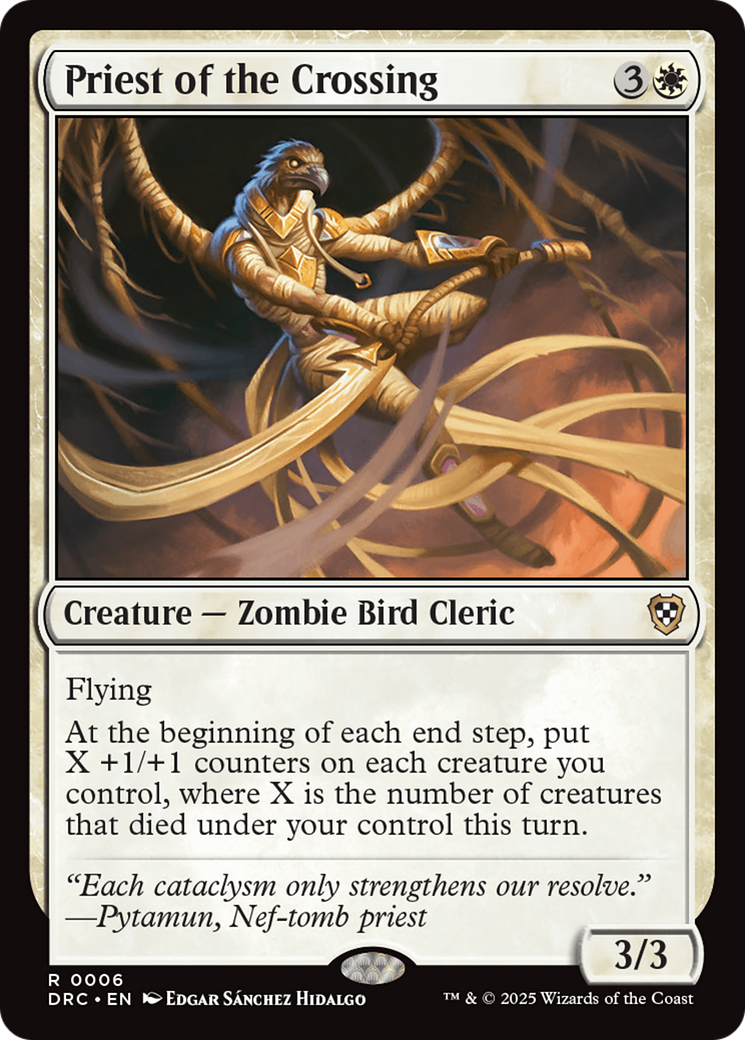 Priest of the Crossing [Aetherdrift Commander] | Empire Gaming NC
