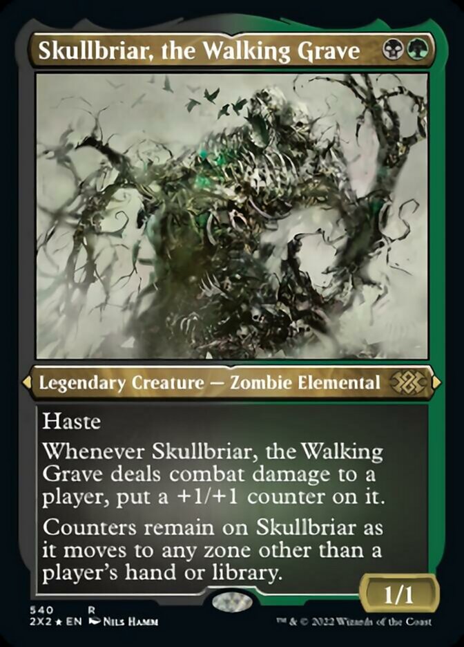 Skullbriar, the Walking Grave (Foil Etched) [Double Masters 2022] | Empire Gaming NC