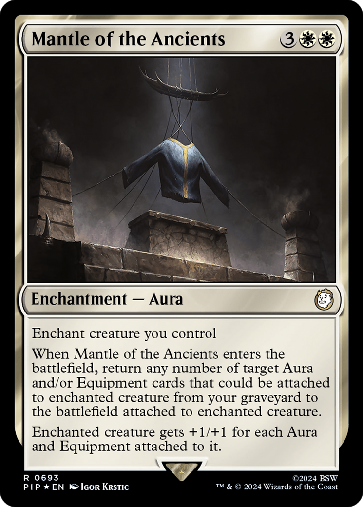 Mantle of the Ancients (Surge Foil) [Fallout] | Empire Gaming NC