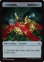 First Mate Ragavan // Treasure Double-Sided Token [Tarkir: Dragonstorm Commander Tokens] | Empire Gaming NC
