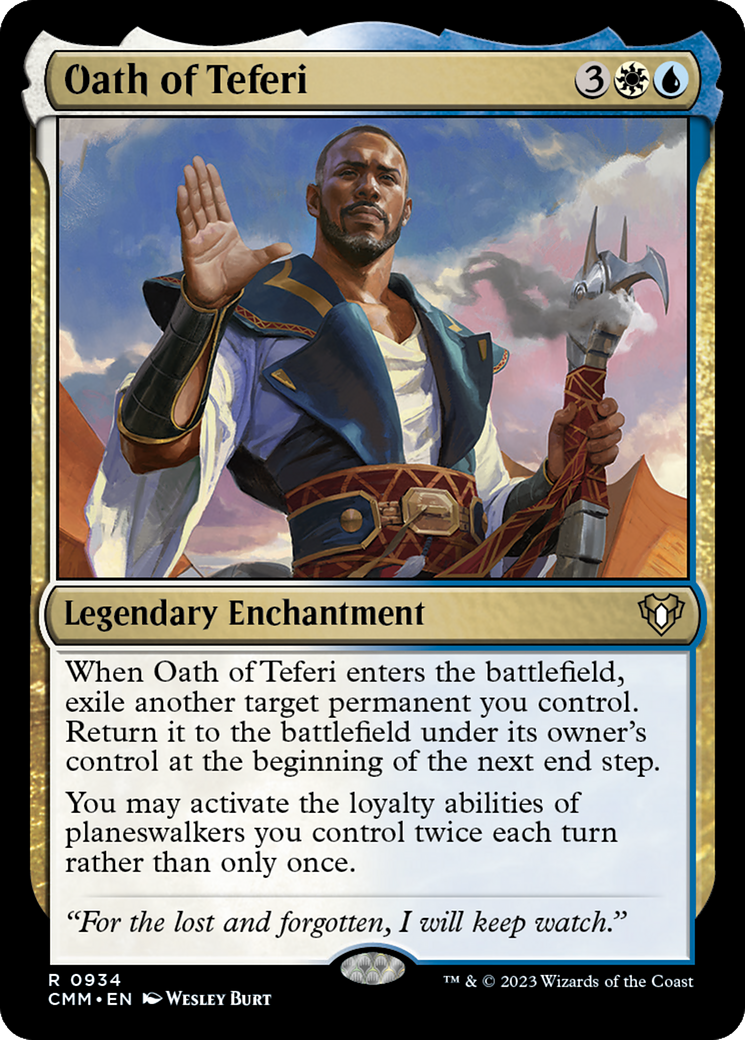 Oath of Teferi [Commander Masters] | Empire Gaming NC