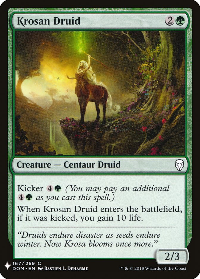 Krosan Druid [Mystery Booster] | Empire Gaming NC