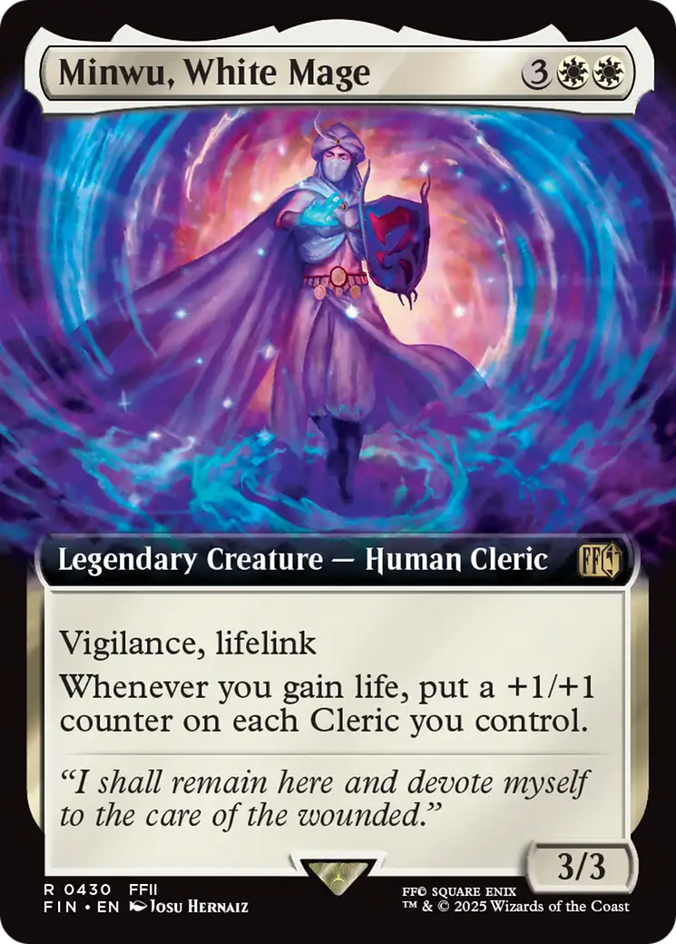Minwu, White Mage (Extended Art) [FINAL FANTASY] | Empire Gaming NC