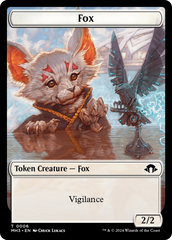 Phyrexian Germ // Fox Double-Sided Token [Modern Horizons 3 Tokens] | Empire Gaming NC