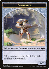 Soldier (004) // Construct (017) Double-Sided Token [Modern Horizons Tokens] | Empire Gaming NC