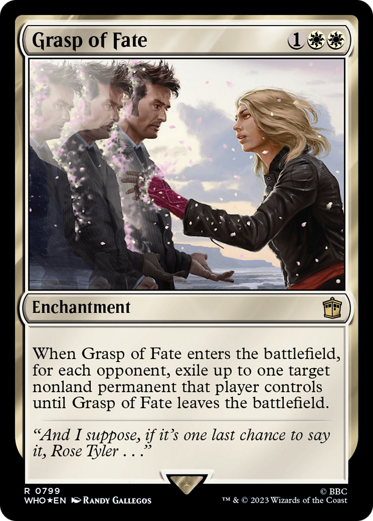 Grasp of Fate (Surge Foil) [Doctor Who] | Empire Gaming NC