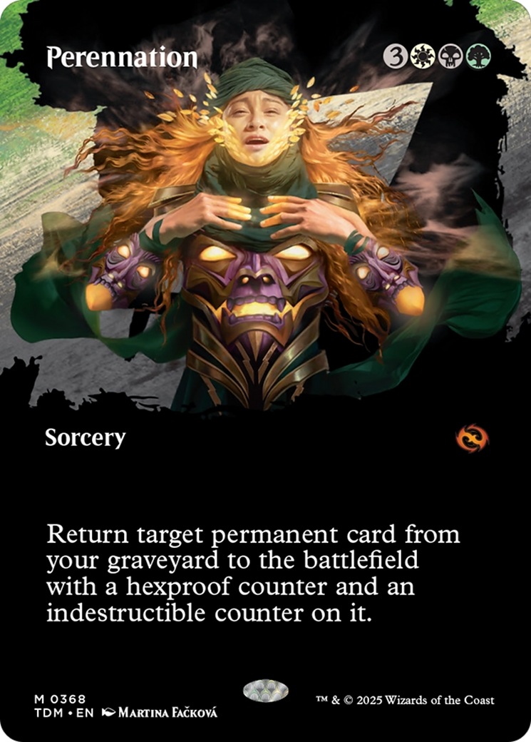 Perennation (Borderless) [Tarkir: Dragonstorm] | Empire Gaming NC