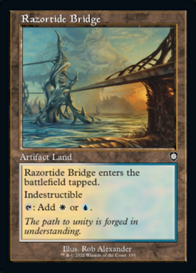 Razortide Bridge (Retro) [The Brothers' War Commander] | Empire Gaming NC