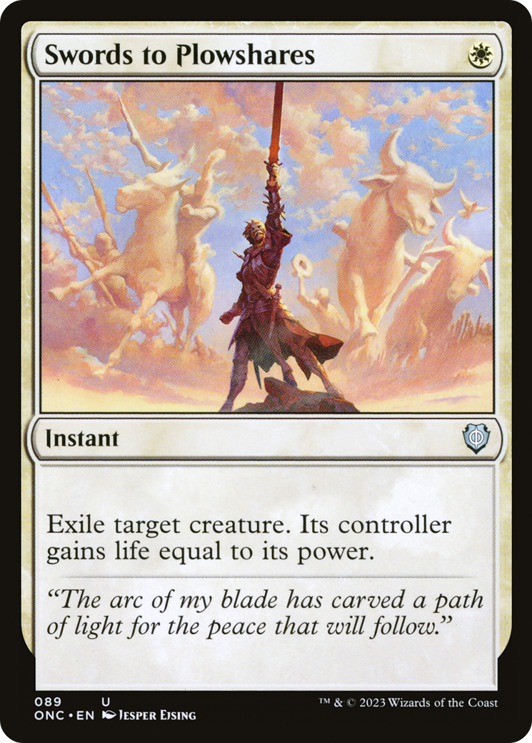 Swords to Plowshares [Phyrexia: All Will Be One Commander] | Empire Gaming NC