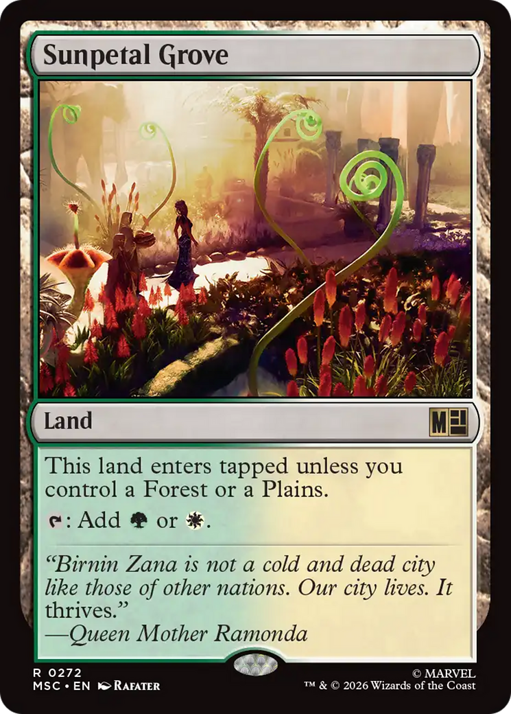 Sunpetal Grove [Marvel Super Heroes Commander] | Empire Gaming NC