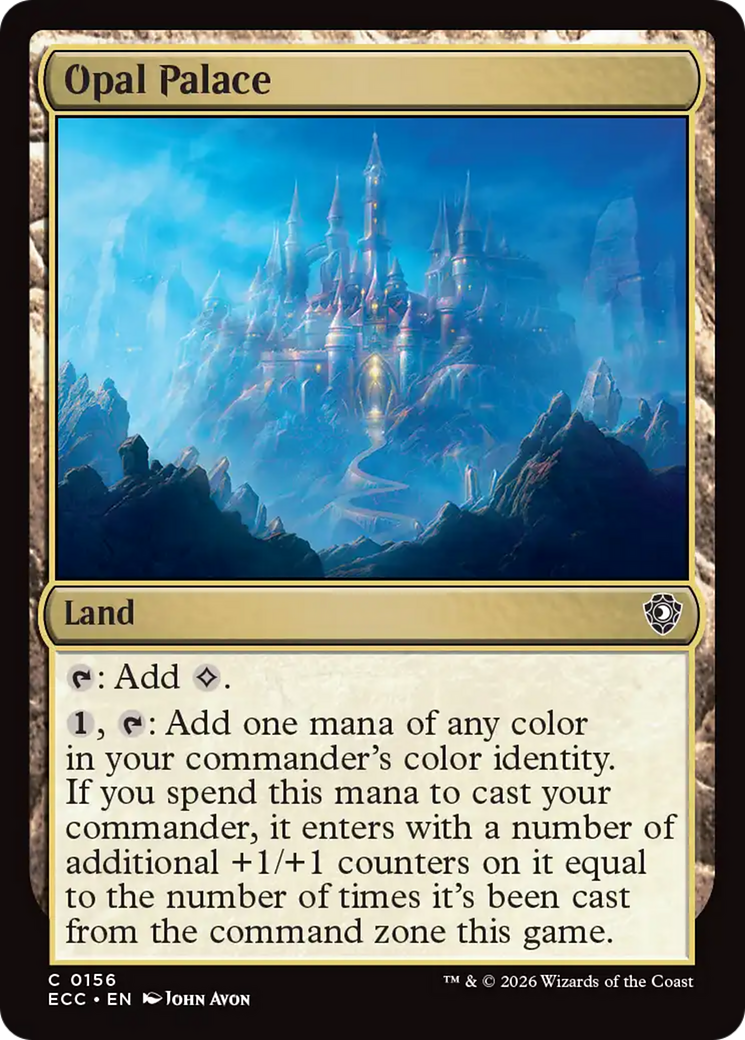 Opal Palace [Lorwyn Eclipsed Commander] | Empire Gaming NC