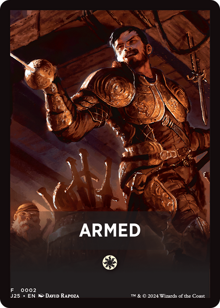 Armed Theme Card [Foundations Jumpstart Front Cards] | Empire Gaming NC