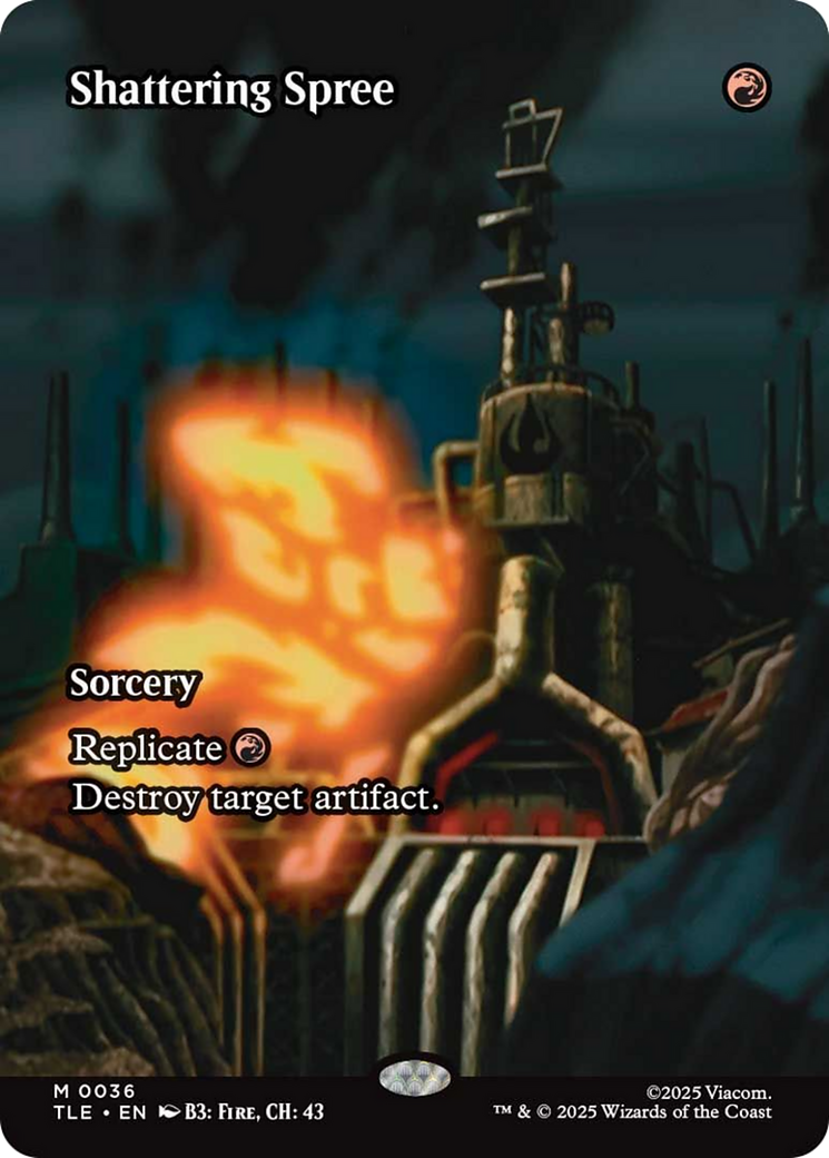 Shattering Spree (Borderless) [Avatar: The Last Airbender: Eternal-Legal] | Empire Gaming NC