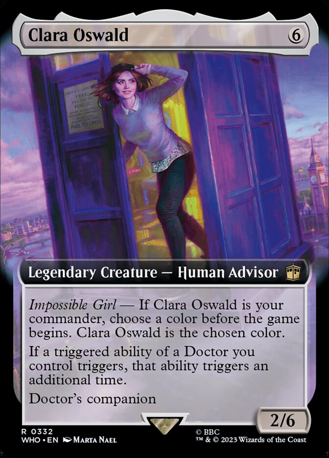 Clara Oswald (Extended Art) [Doctor Who] | Empire Gaming NC