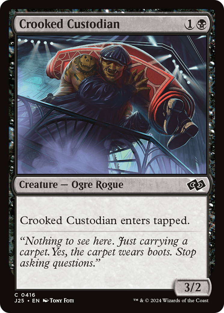 Crooked Custodian [Foundations Jumpstart] | Empire Gaming NC