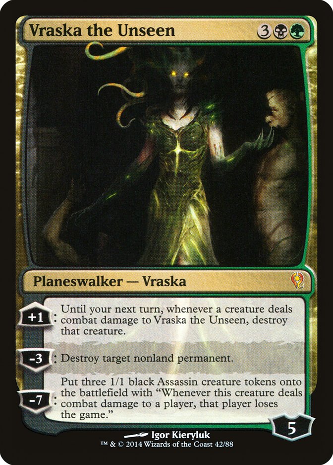 Vraska the Unseen [Duel Decks: Jace vs. Vraska] | Empire Gaming NC