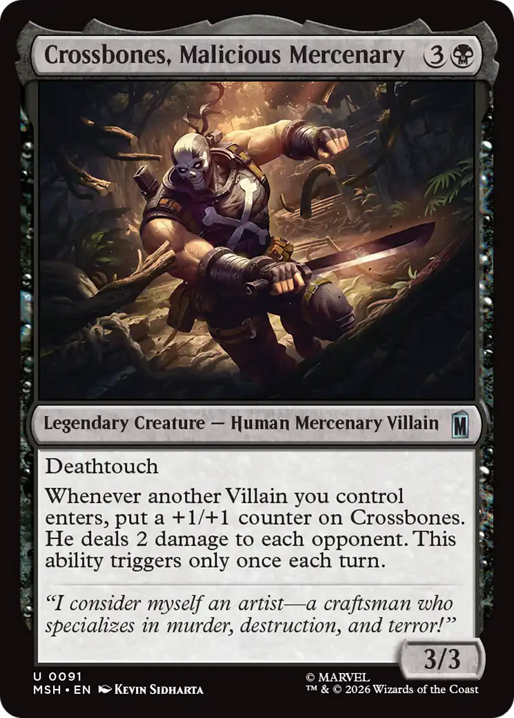 Crossbones, Malicious Mercenary [Marvel Super Heroes] | Empire Gaming NC