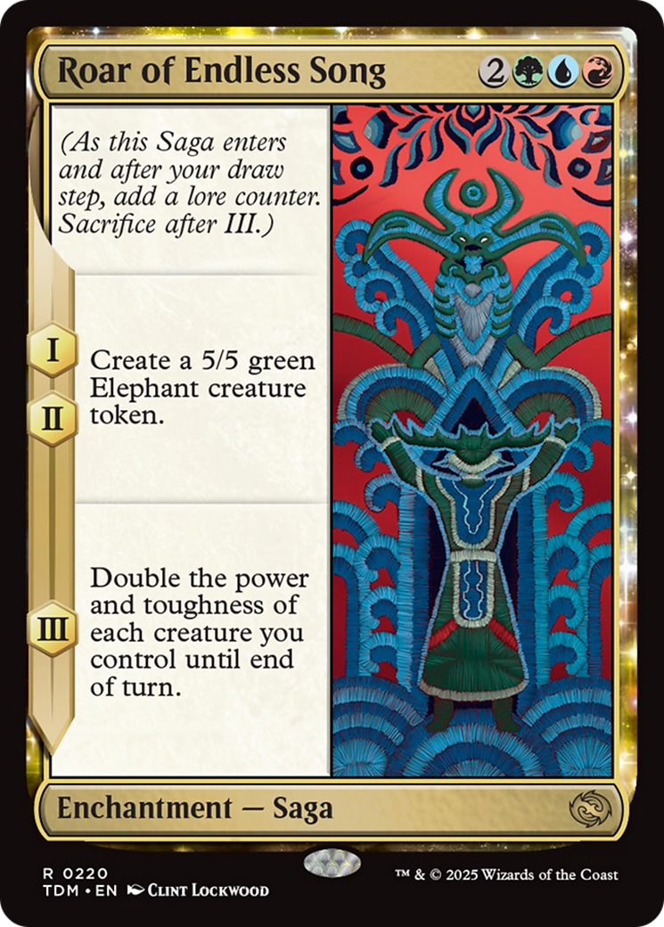 Roar of Endless Song [Tarkir: Dragonstorm] | Empire Gaming NC