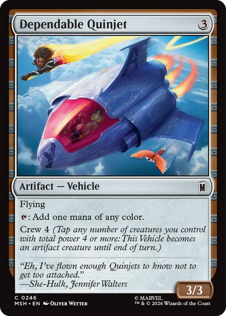Dependable Quinjet [Marvel Super Heroes] | Empire Gaming NC