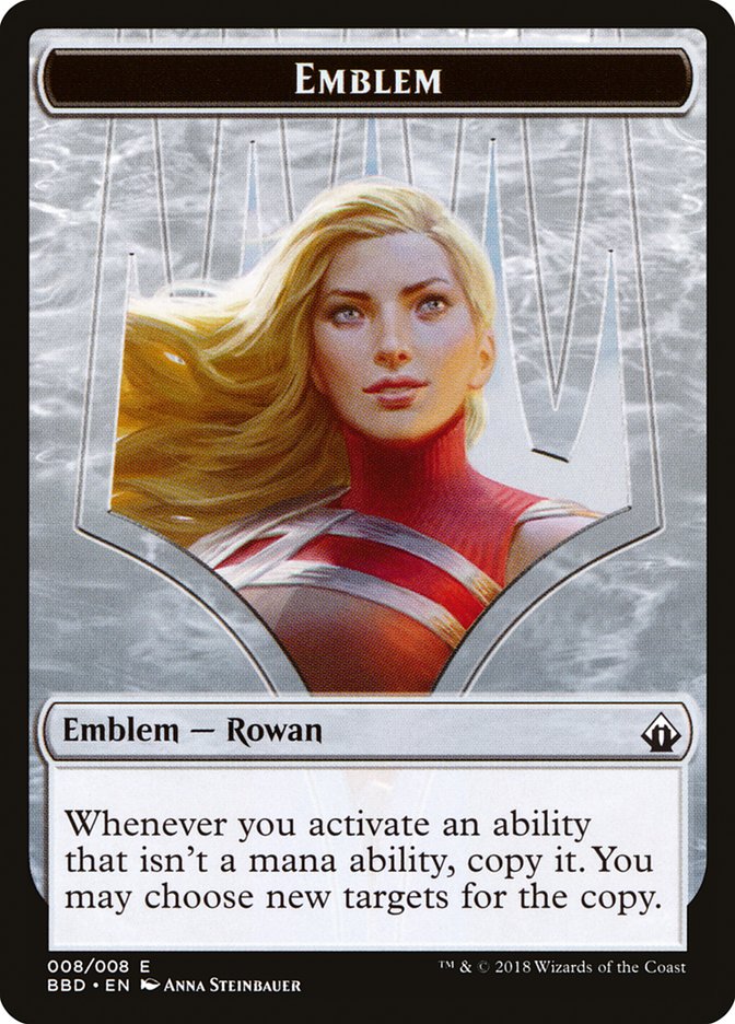 Rowan Kenrith Emblem [Battlebond Tokens] | Empire Gaming NC