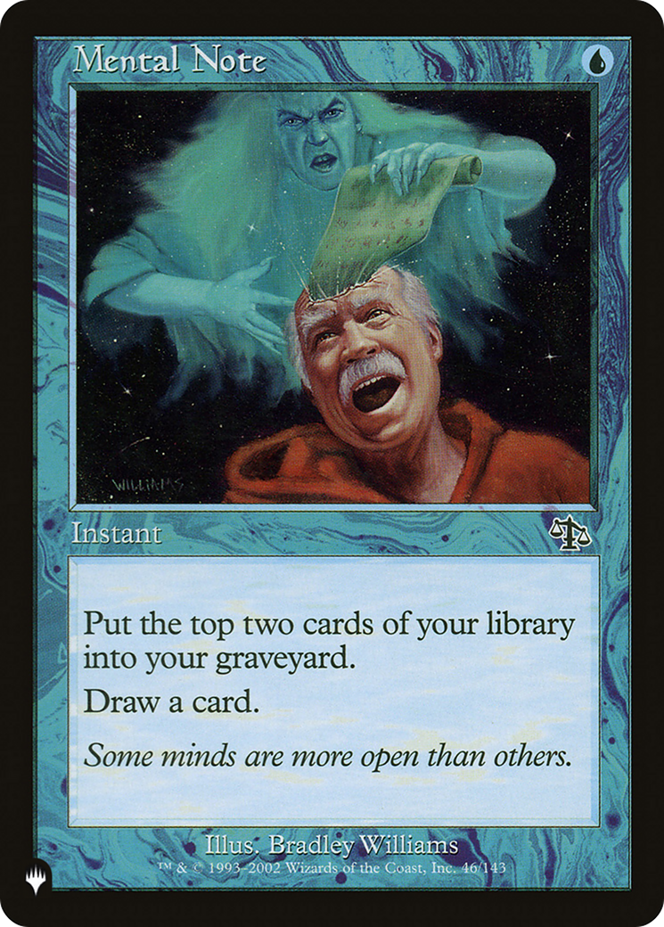 Mental Note [The List] | Empire Gaming NC