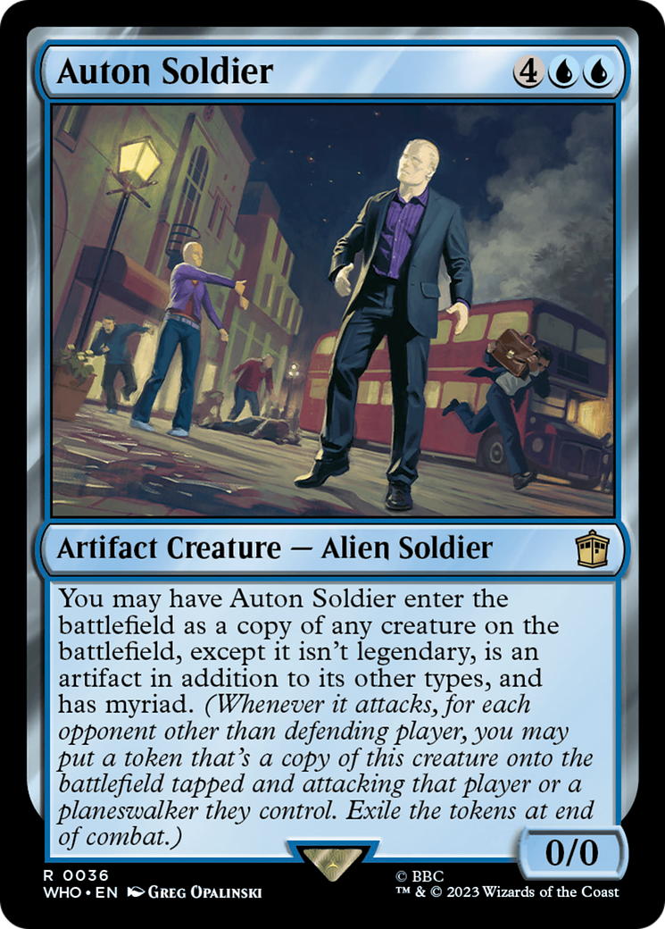 Auton Soldier [Doctor Who] | Empire Gaming NC