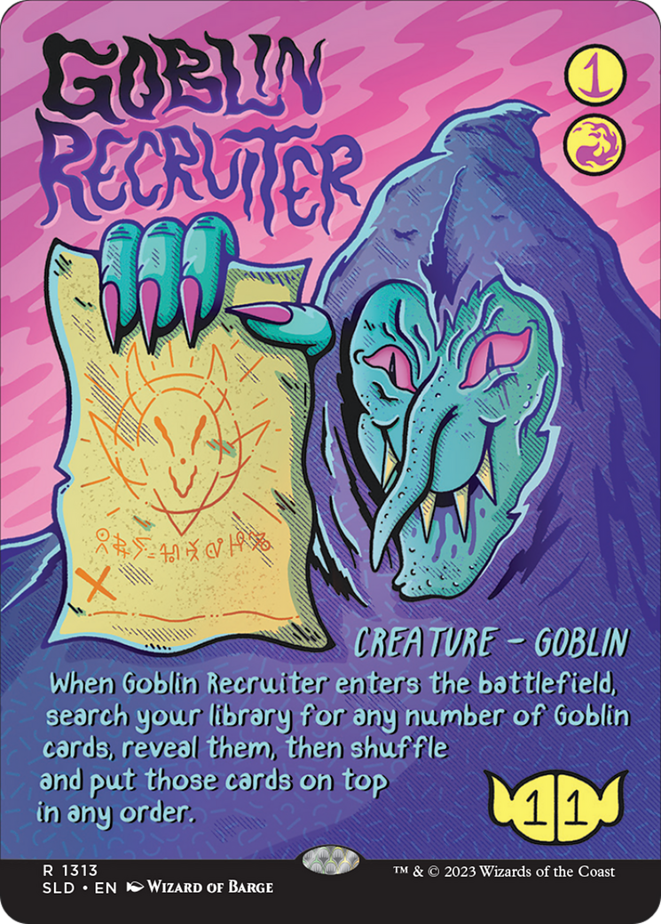 Goblin Recruiter (Rainbow Foil) [Secret Lair Drop Series] | Empire Gaming NC