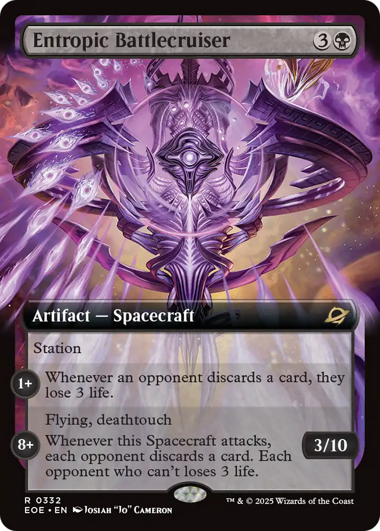 Entropic Battlecruiser (Extended Art) [Edge of Eternities] | Empire Gaming NC
