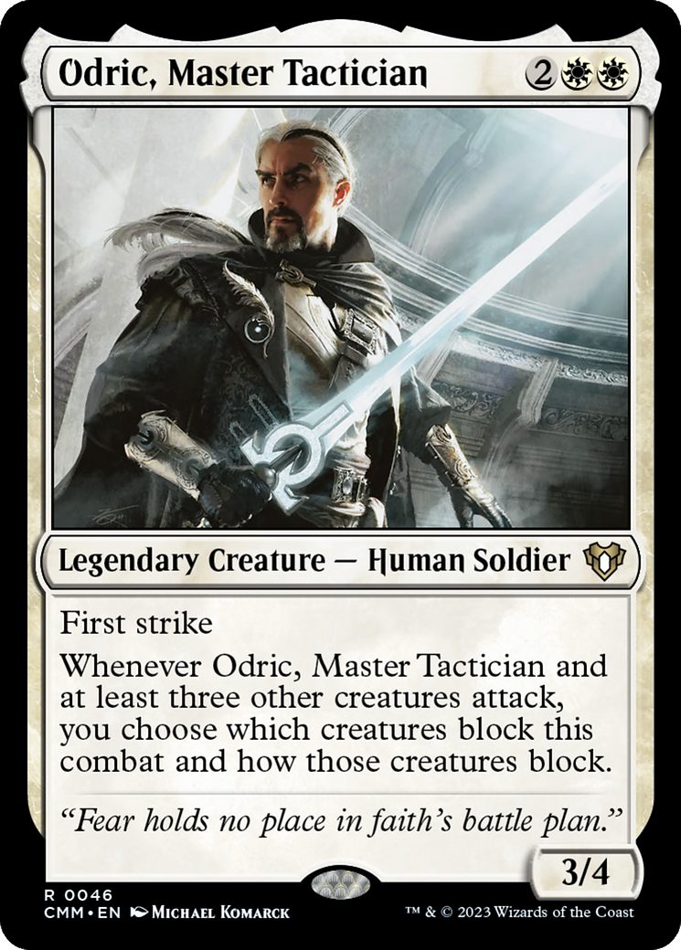 Odric, Master Tactician [Commander Masters] | Empire Gaming NC