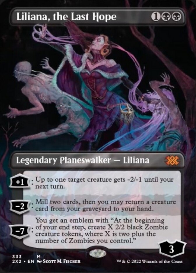 Liliana, the Last Hope (Borderless) [Double Masters 2022] | Empire Gaming NC