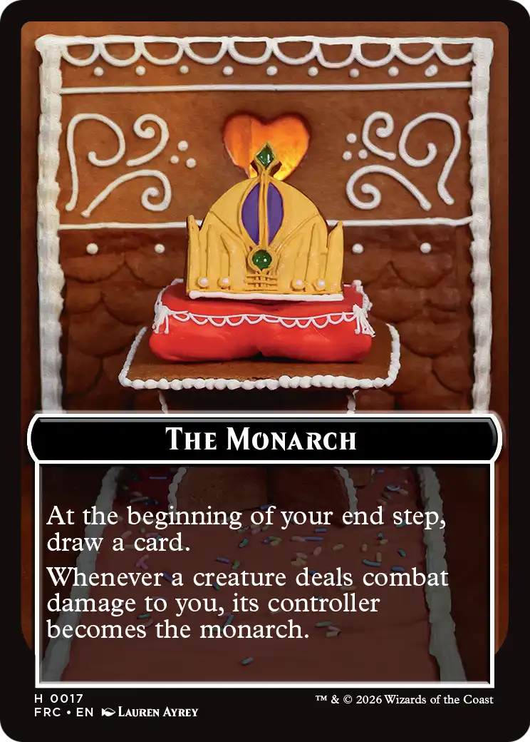 Citizen // The Monarch Double-Sided Token [Reality Fracture Commander Tokens] | Empire Gaming NC