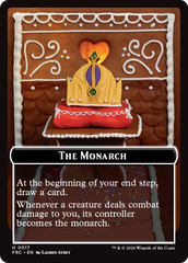 Citizen // The Monarch Double-Sided Token [Reality Fracture Commander Tokens] | Empire Gaming NC