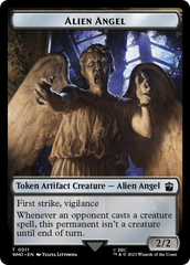 Alien Angel // Clue (0023) Double-Sided Token [Doctor Who Tokens] | Empire Gaming NC