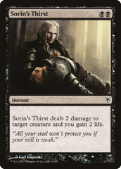 Sorin's Thirst [Duel Decks: Sorin vs. Tibalt] | Empire Gaming NC