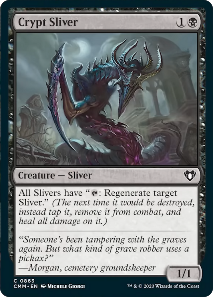 Crypt Sliver [Commander Masters] | Empire Gaming NC