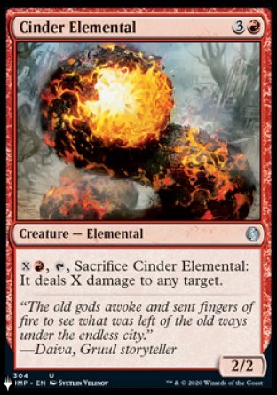 Cinder Elemental [The List] | Empire Gaming NC