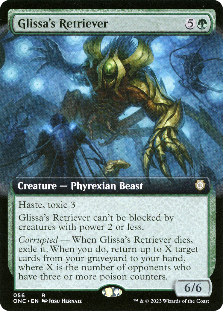 Glissa's Retriever (Extended Art) [Phyrexia: All Will Be One Commander] | Empire Gaming NC