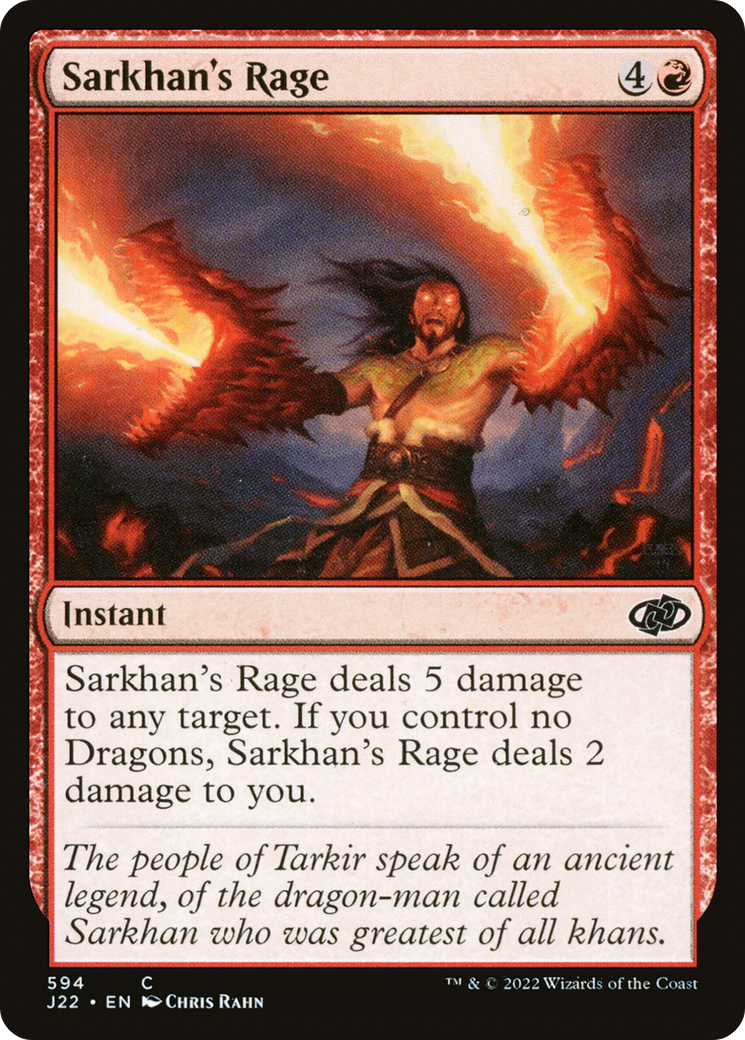 Sarkhan's Rage [Jumpstart 2022] | Empire Gaming NC