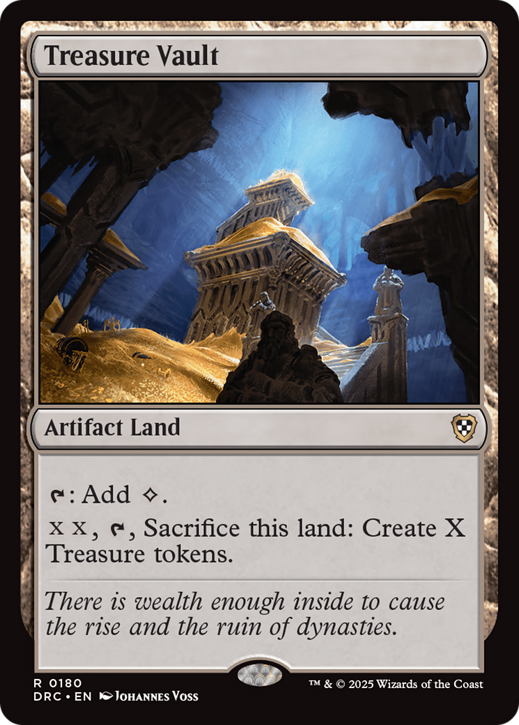 Treasure Vault [Aetherdrift Commander] | Empire Gaming NC