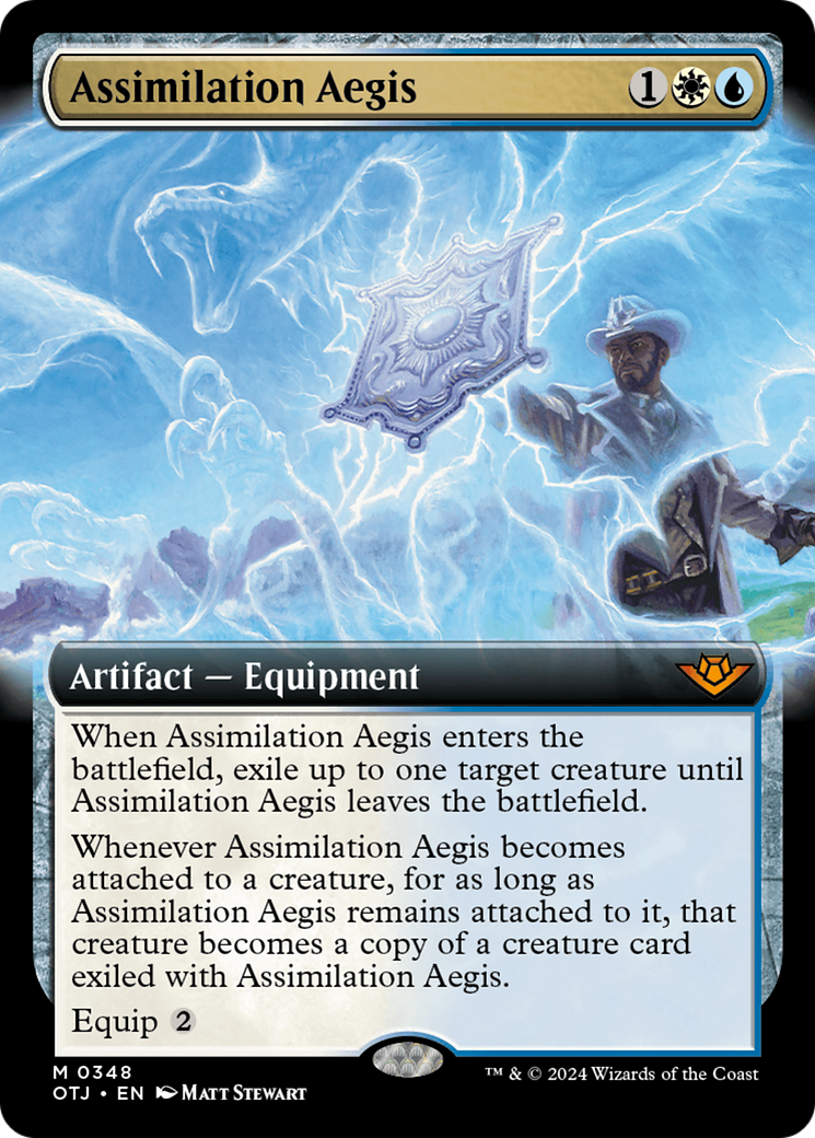 Assimilation Aegis (Extended Art) [Outlaws of Thunder Junction] | Empire Gaming NC