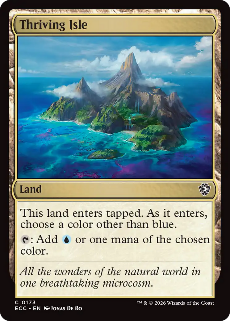 Thriving Isle [Lorwyn Eclipsed Commander] | Empire Gaming NC
