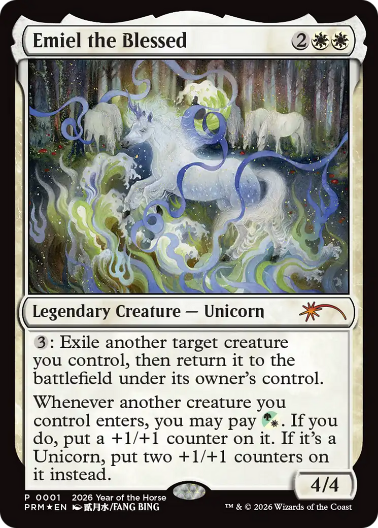 Emiel the Blessed (Year of the Horse 2026) [Standard Showdown Promos] | Empire Gaming NC