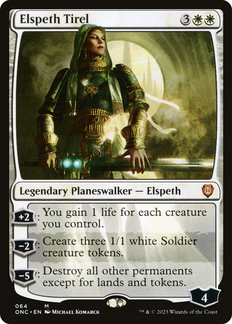 Elspeth Tirel [Phyrexia: All Will Be One Commander] | Empire Gaming NC