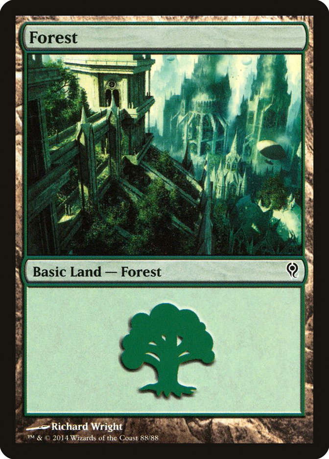 Forest (88) [Duel Decks: Jace vs. Vraska] | Empire Gaming NC