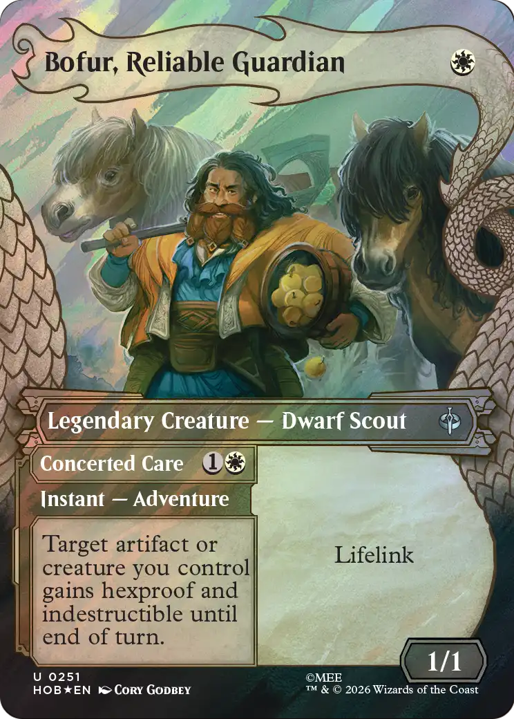 Bofur, Reliable Guardian (Showcase) (Surge Foil) [The Hobbit] | Empire Gaming NC