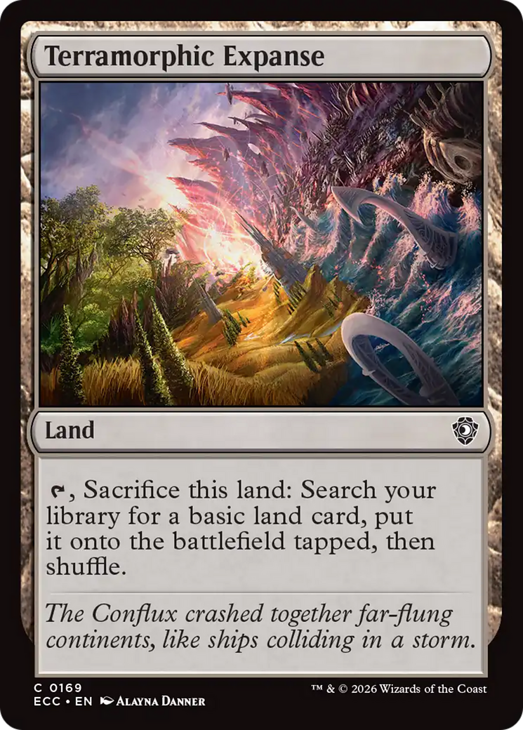 Terramorphic Expanse [Lorwyn Eclipsed Commander] | Empire Gaming NC