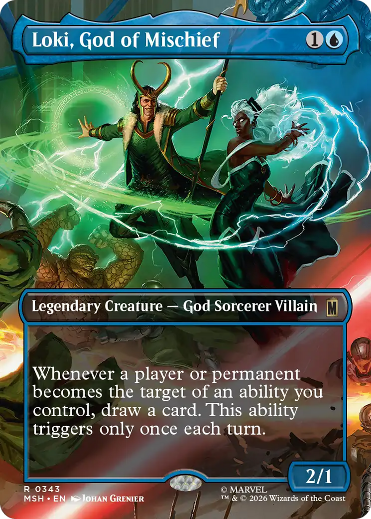 Loki, God of Mischief (Borderless) [Marvel Super Heroes] | Empire Gaming NC