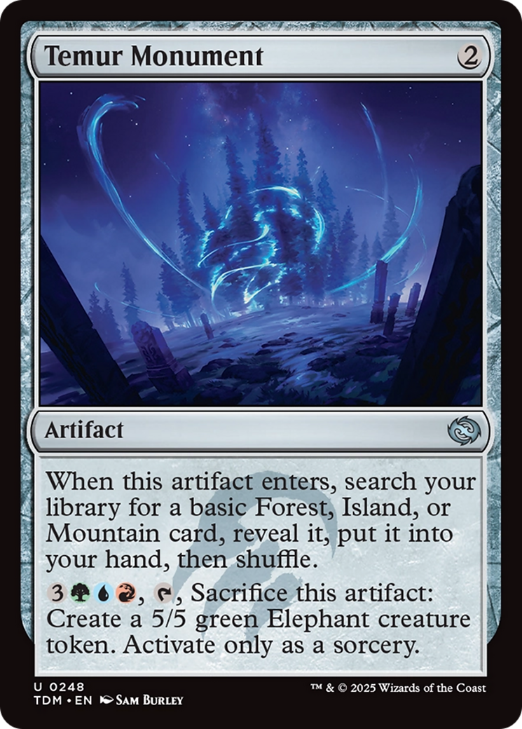 Temur Monument [Tarkir: Dragonstorm] | Empire Gaming NC