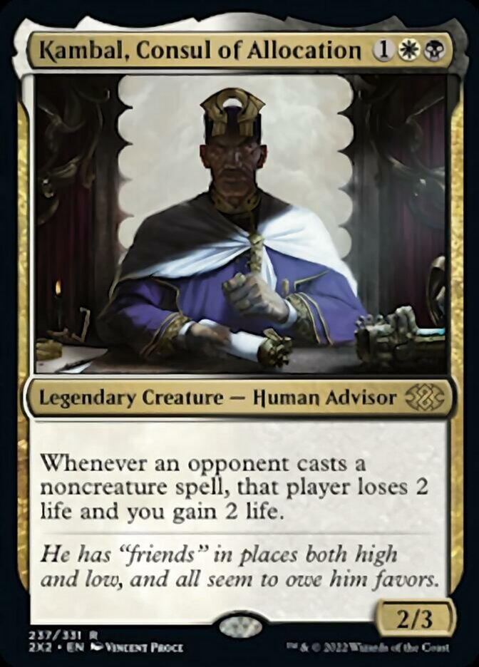 Kambal, Consul of Allocation [Double Masters 2022] | Empire Gaming NC